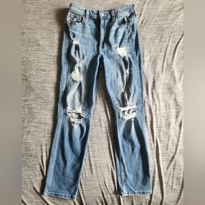Hollister Ultra high-rise mom jean.